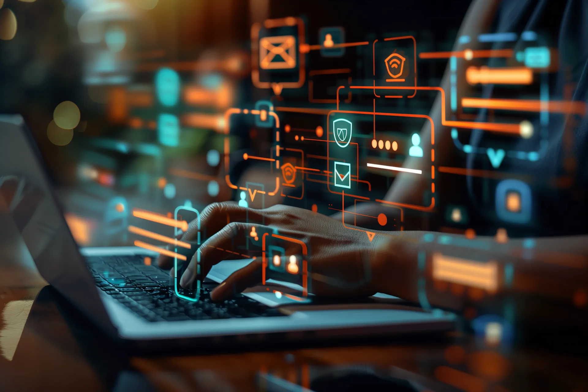 Trust signal background